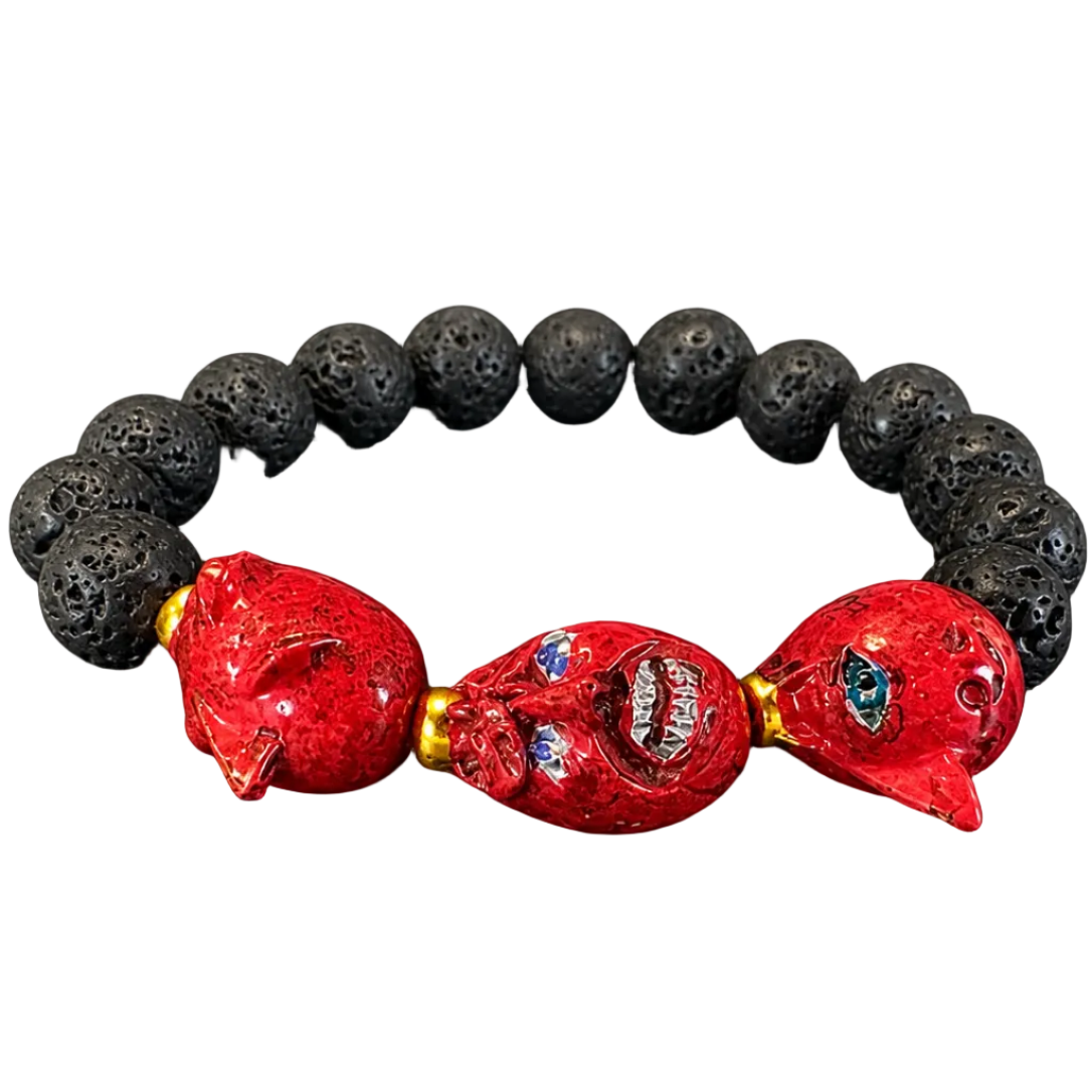 The God Hand Trinity Bracelet – Black Swordsman Series