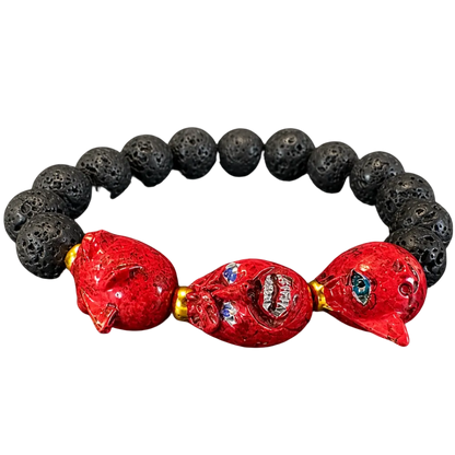 The God Hand Trinity Bracelet – Black Swordsman Series