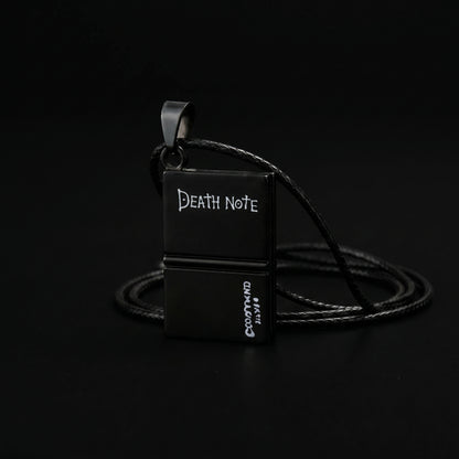 The Open Book Of The Shinigami Necklace - The Notebook Series