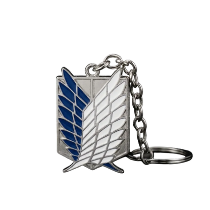 Wings of Freedom Keychain (Blue & White) – The Titan Series