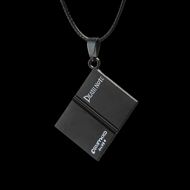 The Open Book Of The Shinigami Necklace - The Notebook Series