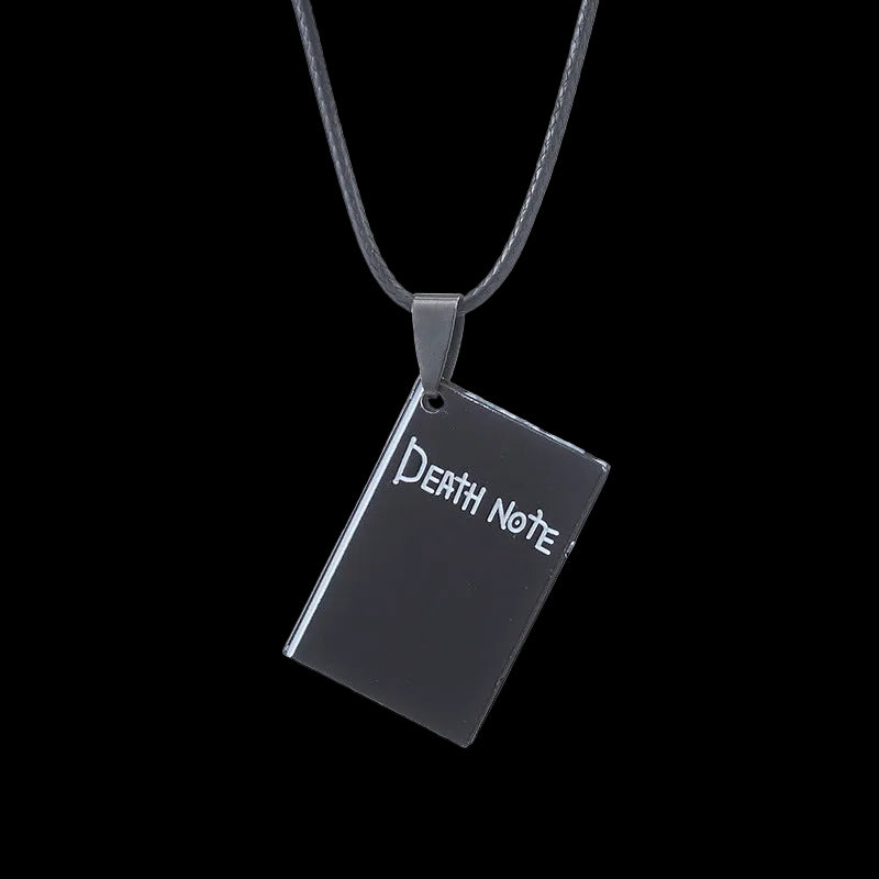 The Book Of The Shinigami Necklace - The Notebook Series