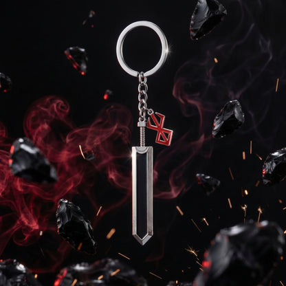 The Red Swordsman’s Vow Keychain – Black Swordsman Series
