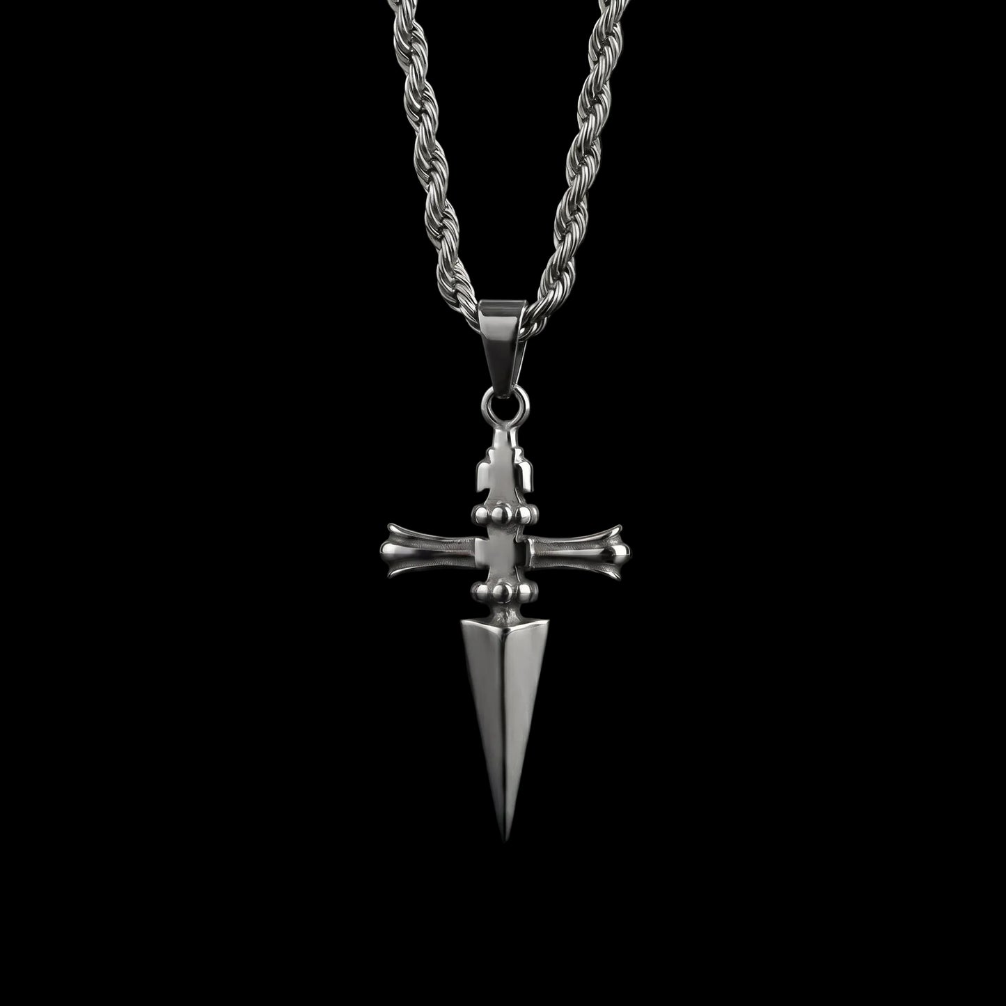 Oath Cross Necklace (Silver) – The Hunter Series