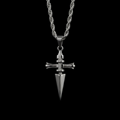 Oath Cross Necklace (Silver) – The Hunter Series