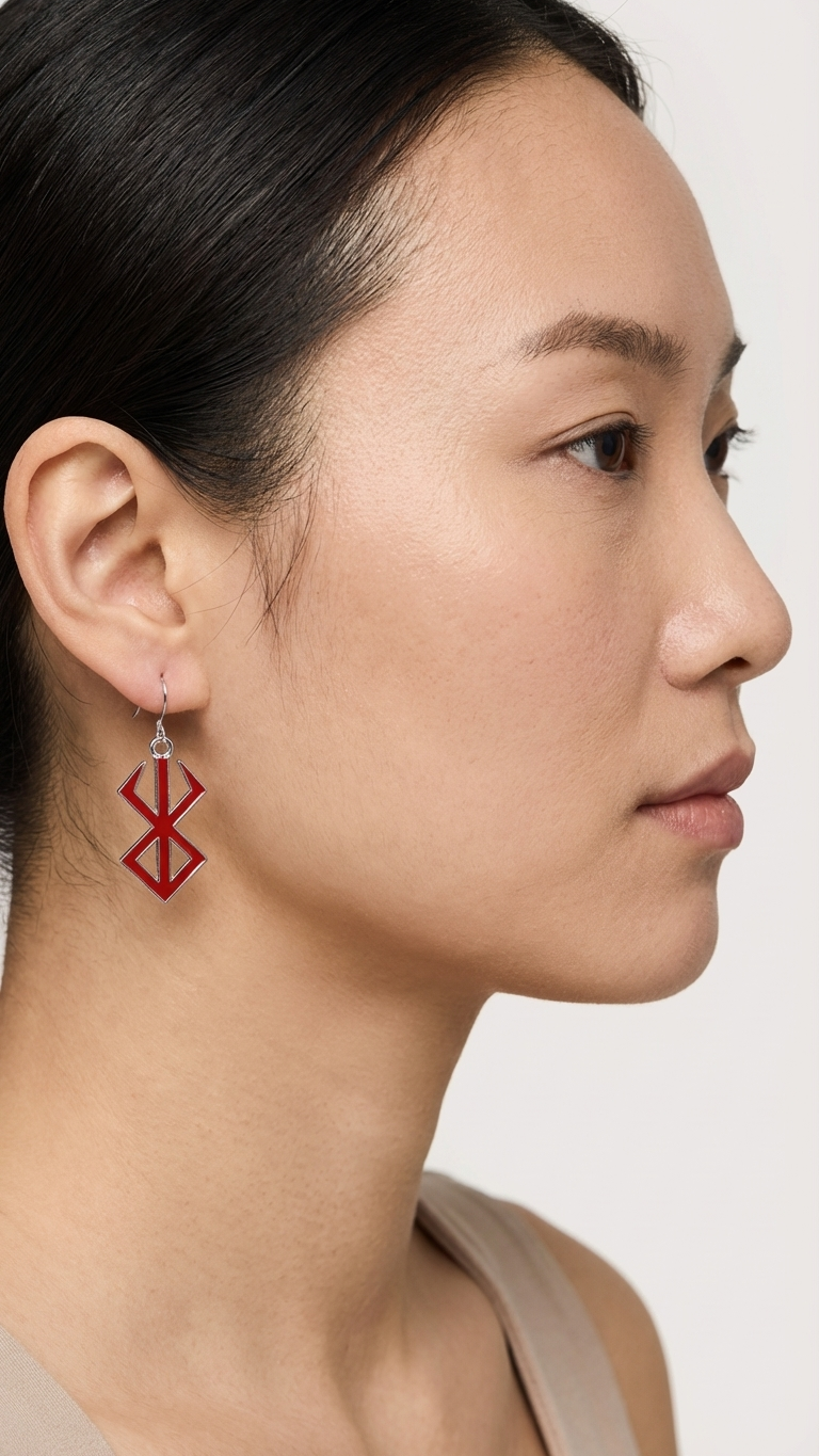 Eclipse Bloodline Earrings – Black Swordsman Series