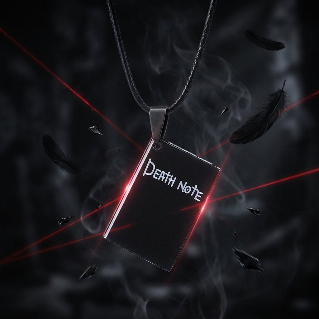 The Book Of The Shinigami Necklace - The Notebook Series
