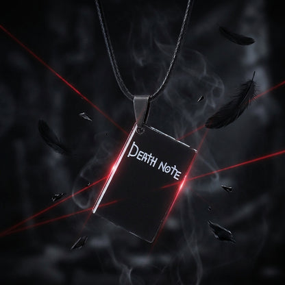 The Book Of The Shinigami Necklace - The Notebook Series