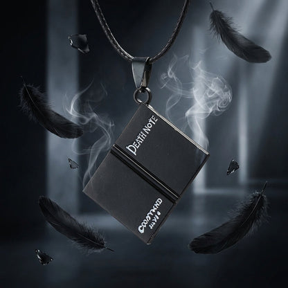 The Open Book Of The Shinigami Necklace - The Notebook Series