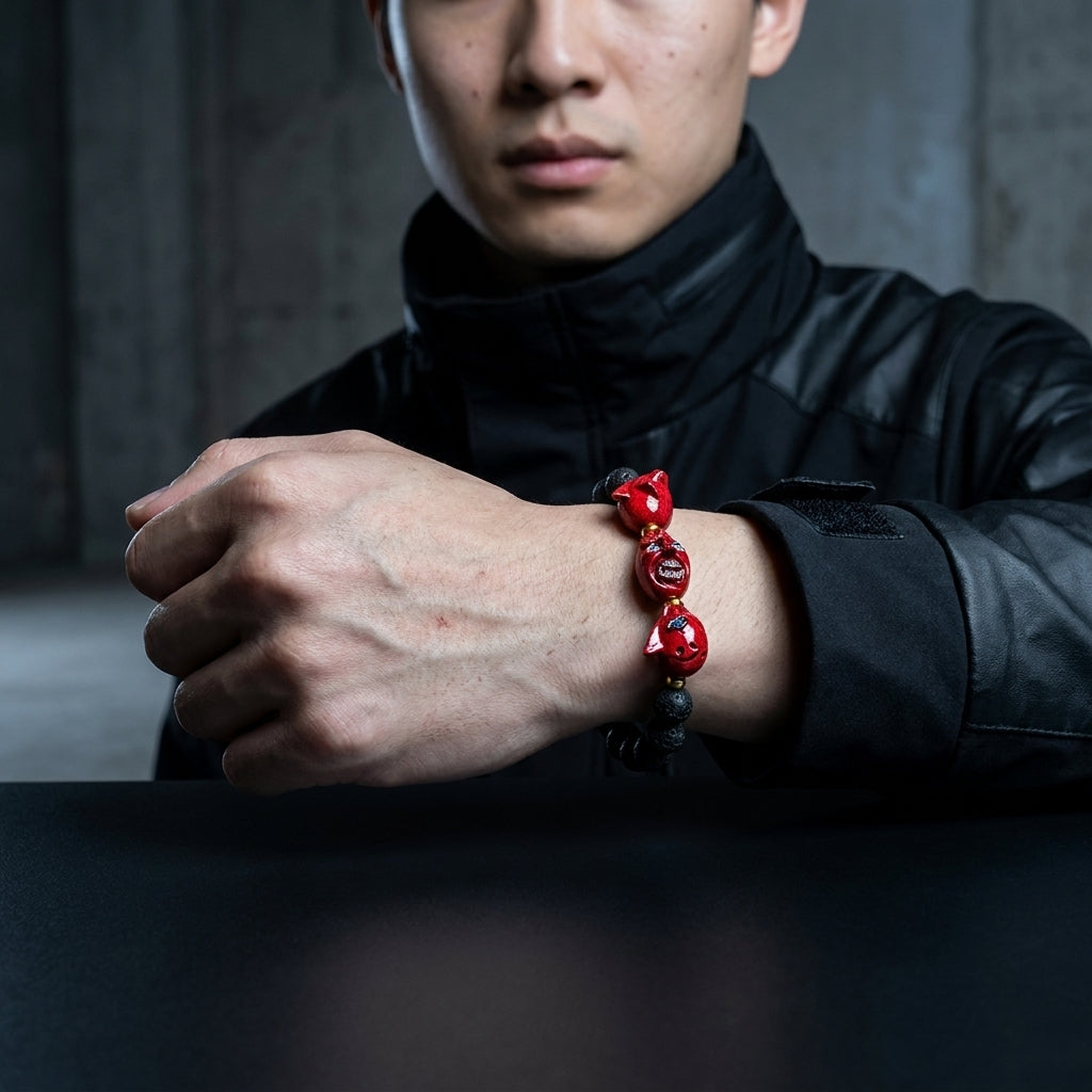 The God Hand Trinity Bracelet – Black Swordsman Series