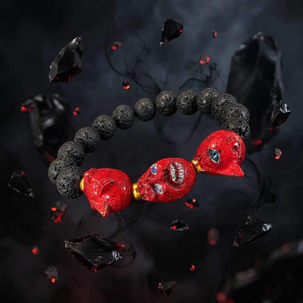 The God Hand Trinity Bracelet – Black Swordsman Series
